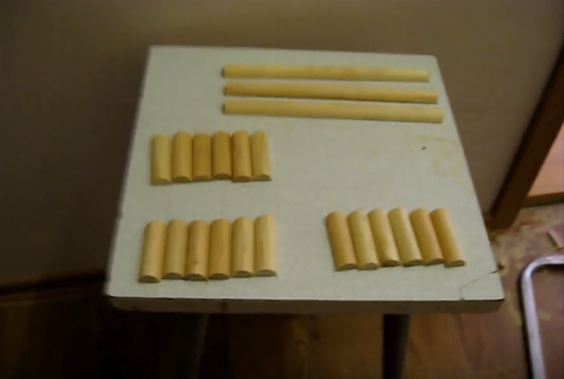 Распиленная рейка полукруглая