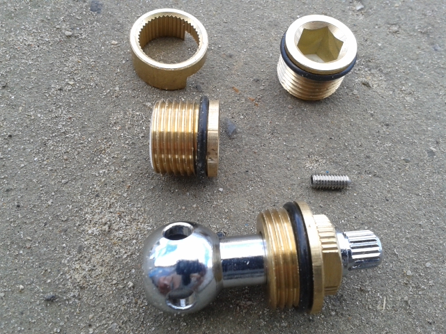 Шаровый переключатель для душа