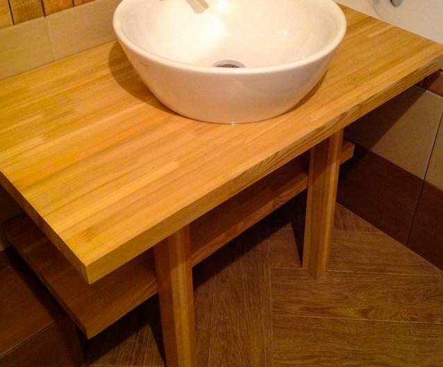 Самодельная столешница ничуть не хуже заводской