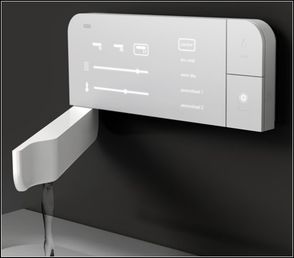 Сенсорный кран для ванной