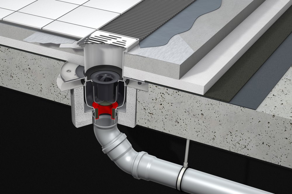 Схема вертикального трапа