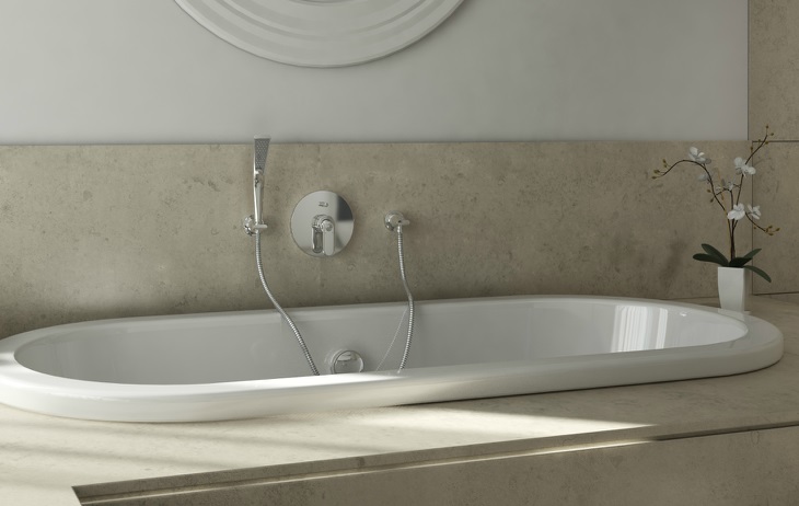 Смеситель для ванны встраиваемый