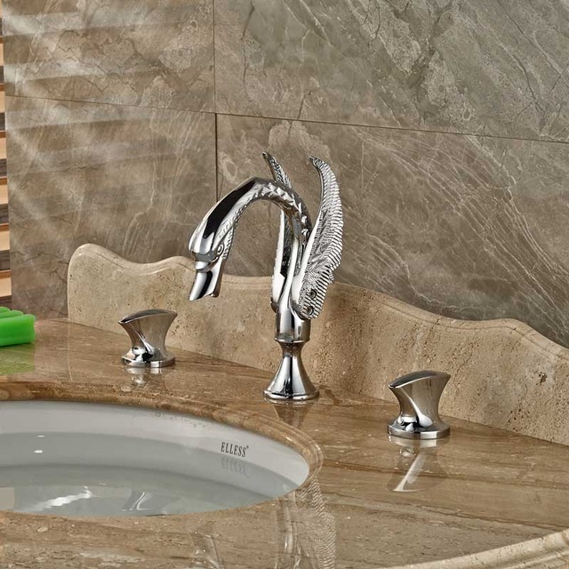 Смеситель набортный, хром