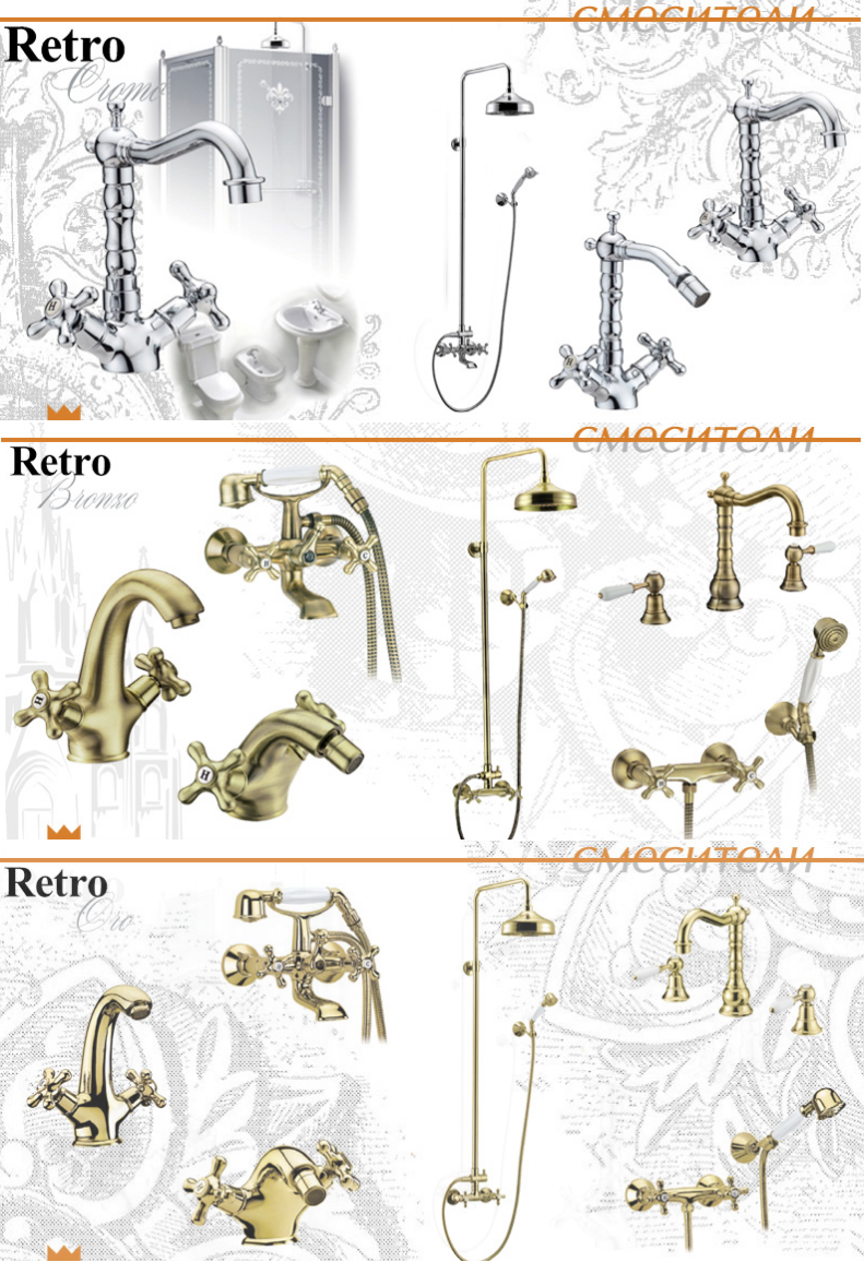 Смесители CEZARES Retro