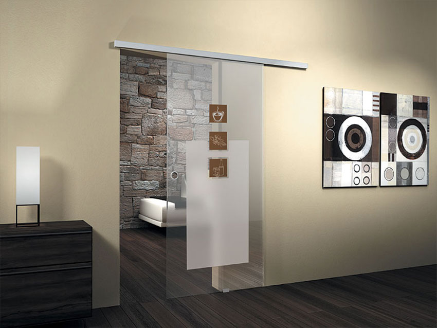 Стеклянные двери Sprinz