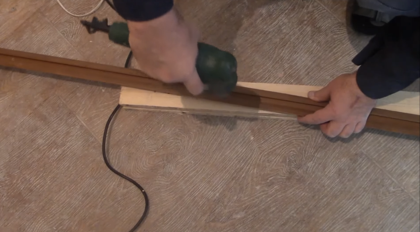 Сверлим отверстия