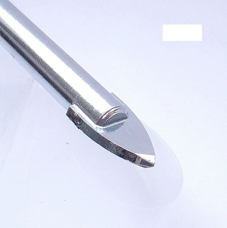 Сверло с победитовой напайкой по кафелю и стеклу