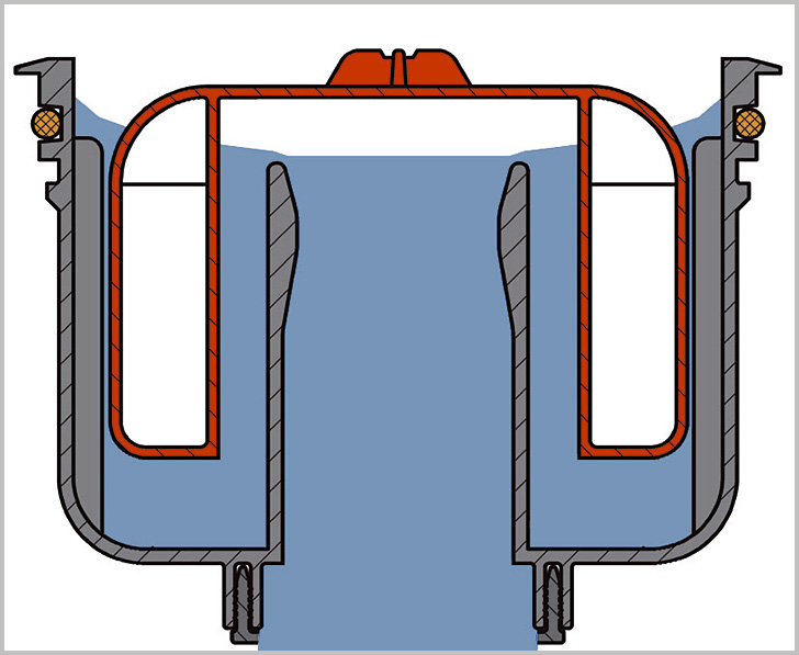 Так устроен гидрозатвор трапа