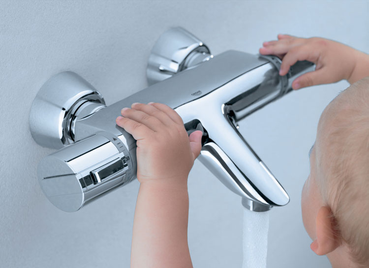 Термостатические смесители для ванной