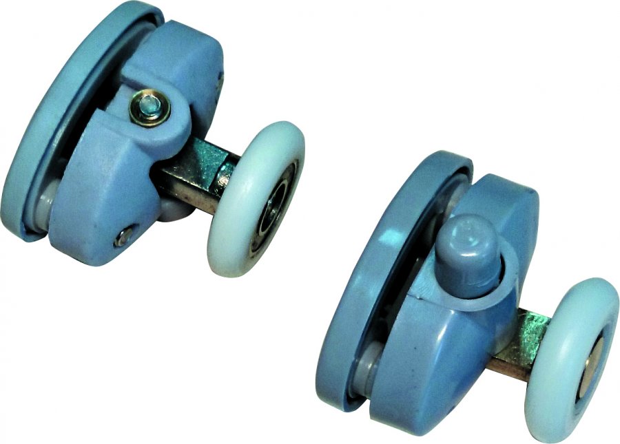 Удостоверьтесь, что колесики роликов подходят по диаметру