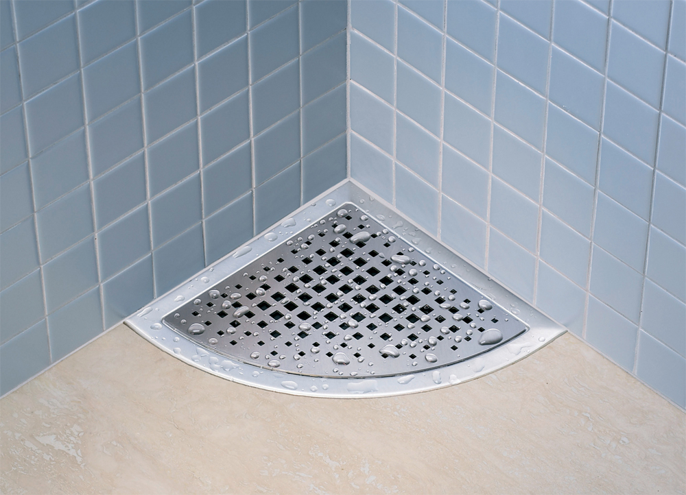 Угловой круглый трап