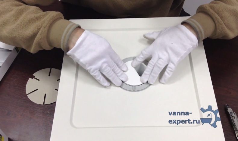 Установка гидрозатвора