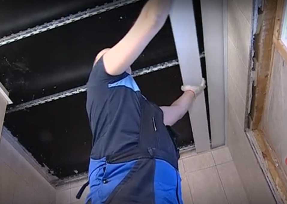 Установка реечных панелей своими руками