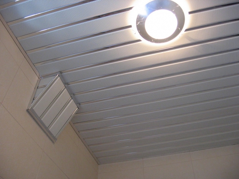 Встраиваемые потолочные светильники для ванной комнаты