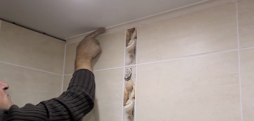 Выравнивание герметика