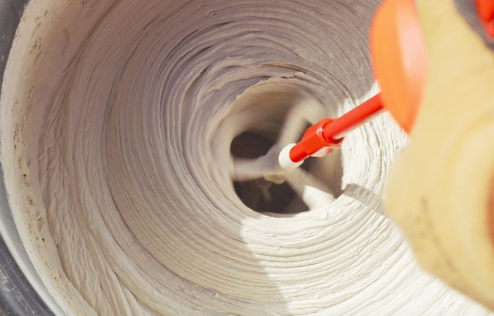 Замешивание клея