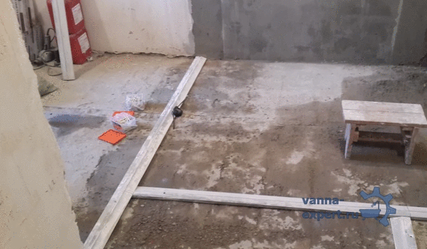 Кладка перегородок