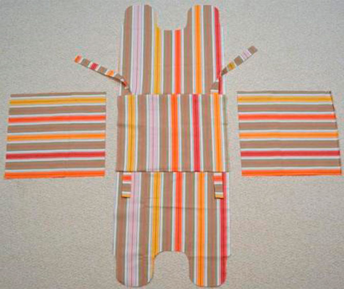 Тканевая корзинка