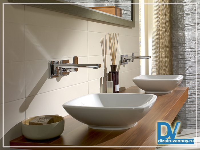 деревянные столешницы для ванной комнаты