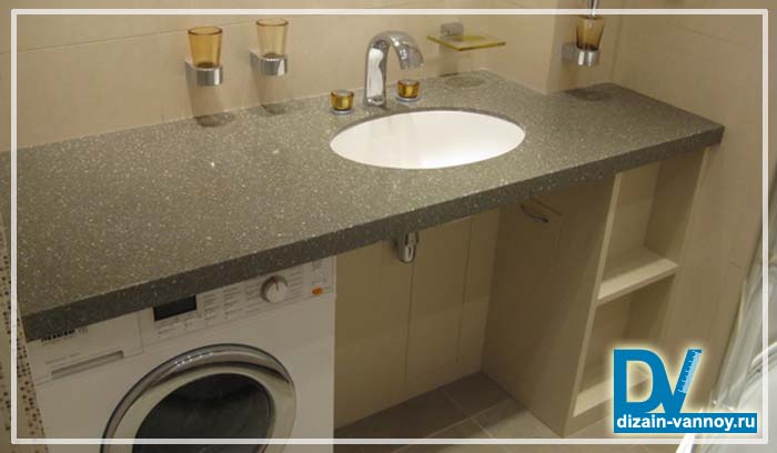 столешница под раковину в ванную