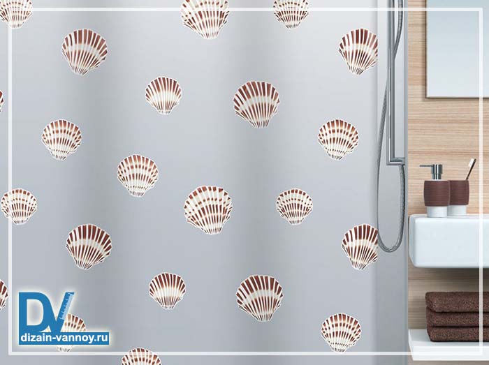 шторка для ванной размеры