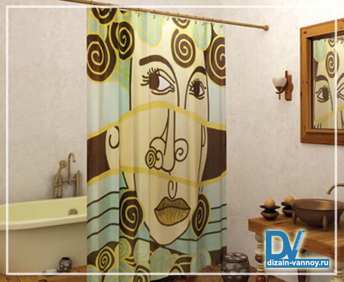 штора для ванной