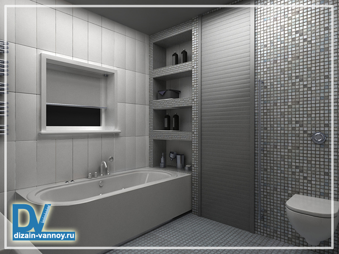 шторы в ванную на окно