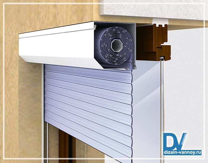 шторы на окно в ванной