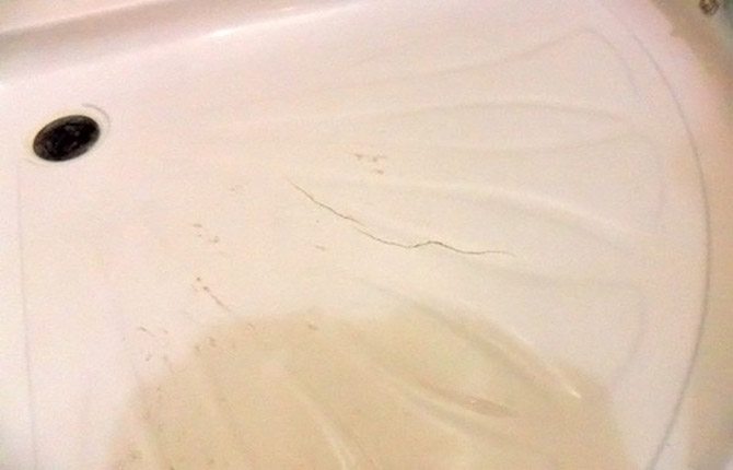 Ремонт мелких трещин