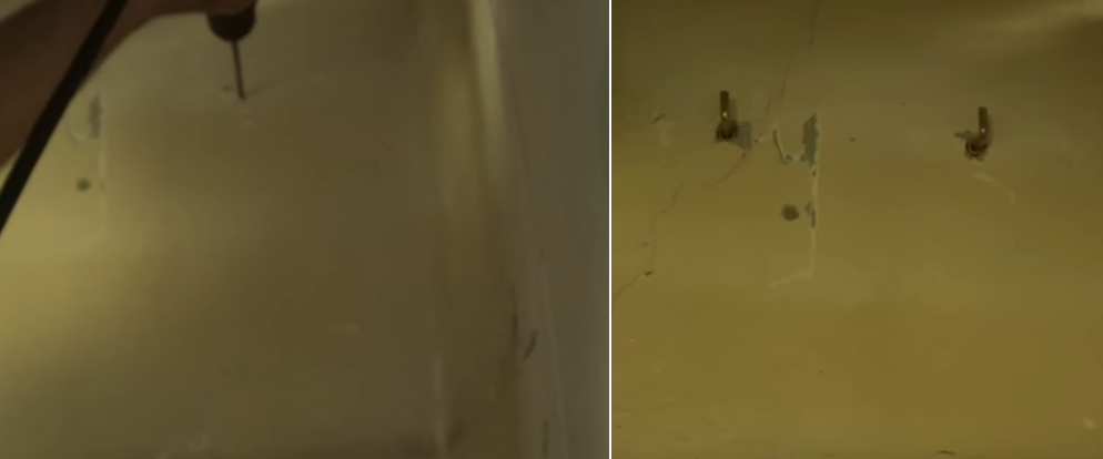 Фиксация кронштейнов