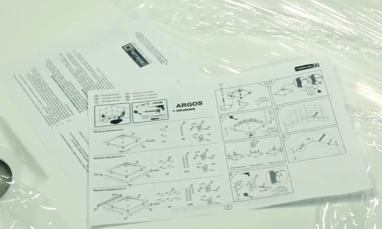 К каждому поддону есть инструкция