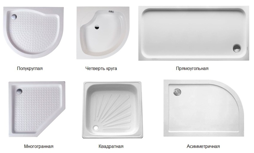 Поддоны для душа