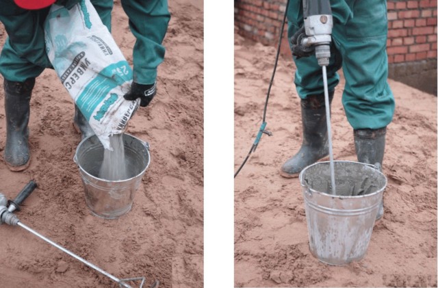 Приготовление клея