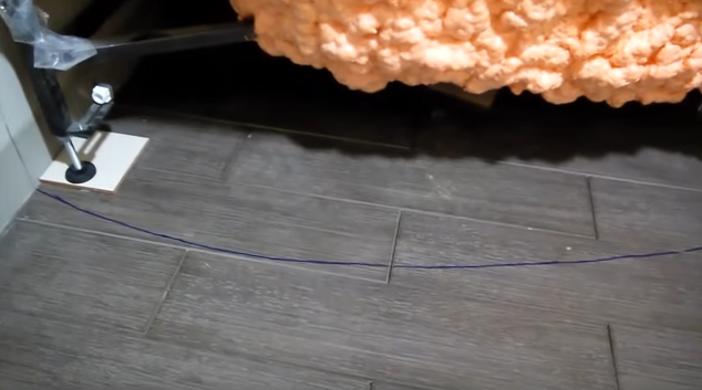 Разметка на полу