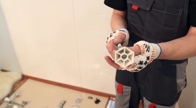 Сборка ножки