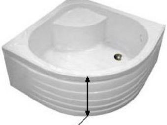 Высота бортика