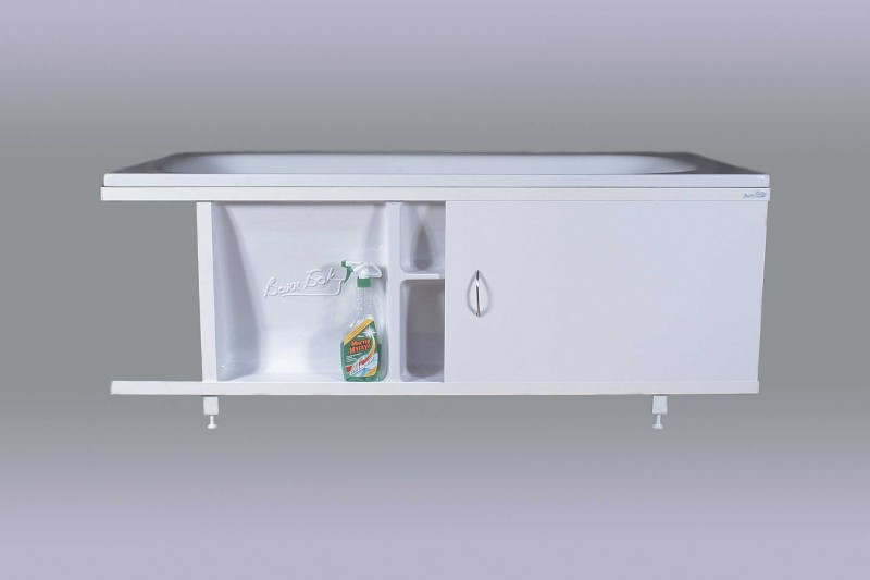 Экран под ванну с полочкой заводского изготовления