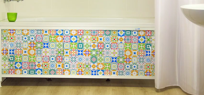 Экран раздвижной пластиковый