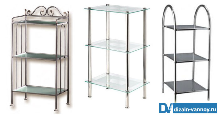 Декоративные этажерки из металла угловая этажерка для ванной