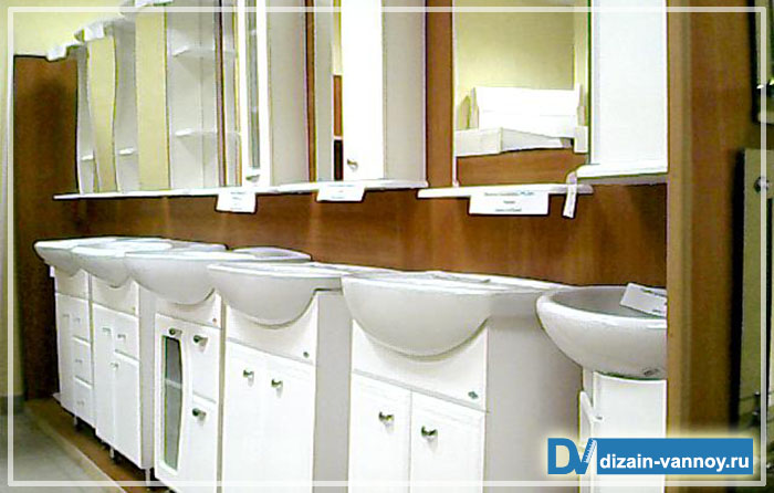 комплект мебели для ванной комнаты