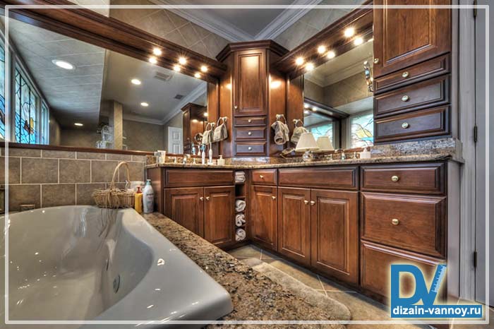 Мебель из массива дерева для ванной мебель для ванной из массива