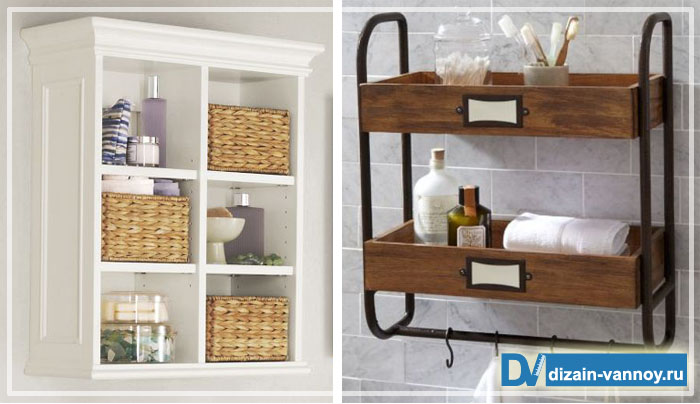 полка на ванну деревянная