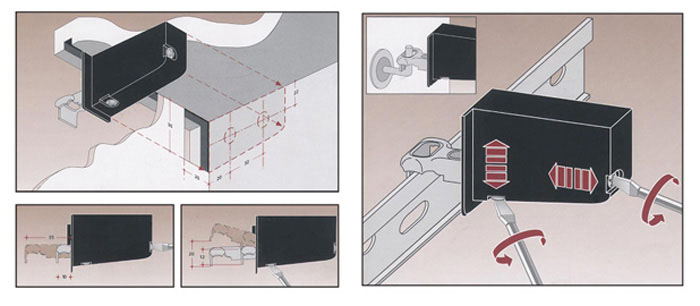 Вариант крепления шкафа на монтажную планку шкафчик в ванную своими руками