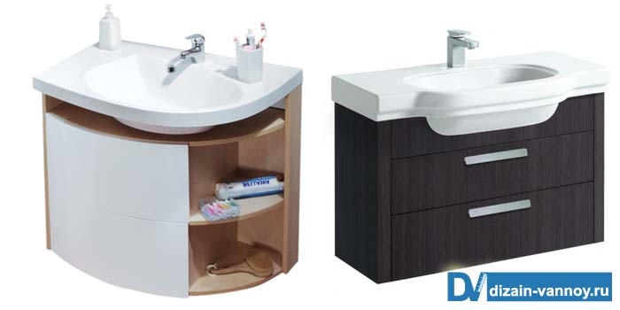 шкаф под раковину в ванную