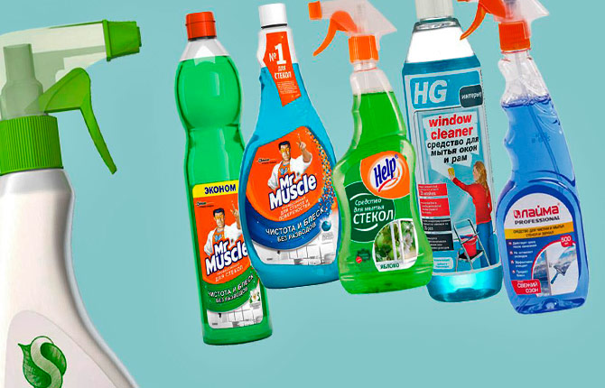 Жидкость для мытья стекол