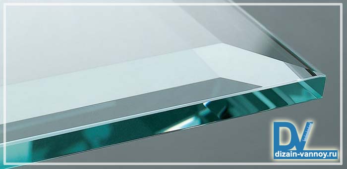 стеклянный шкафчик в ванную