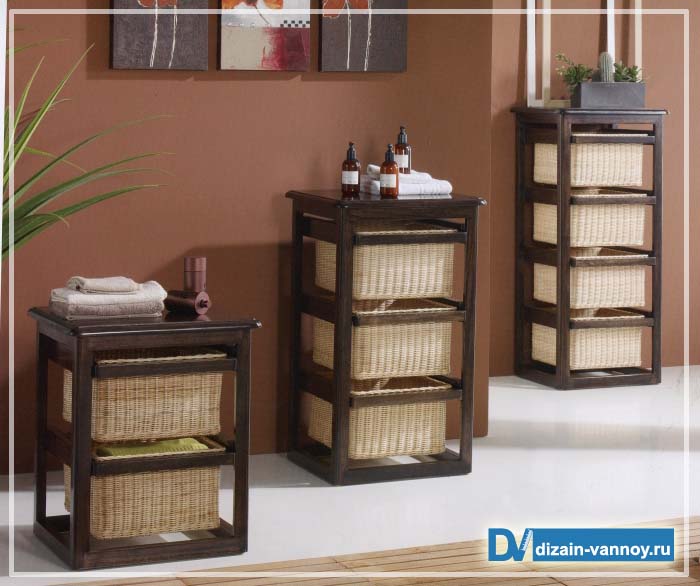 стеллаж в ванную