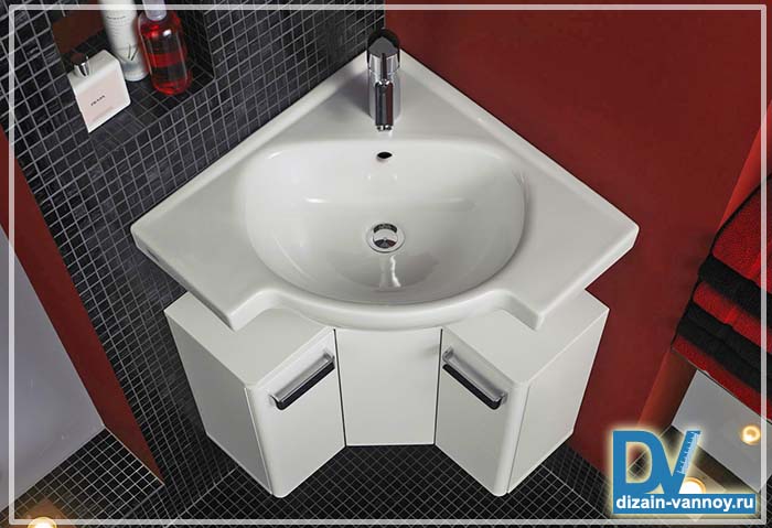 угловая мебель для ванной