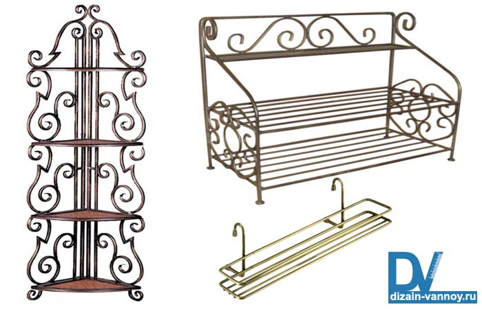 угловая полка в ванную