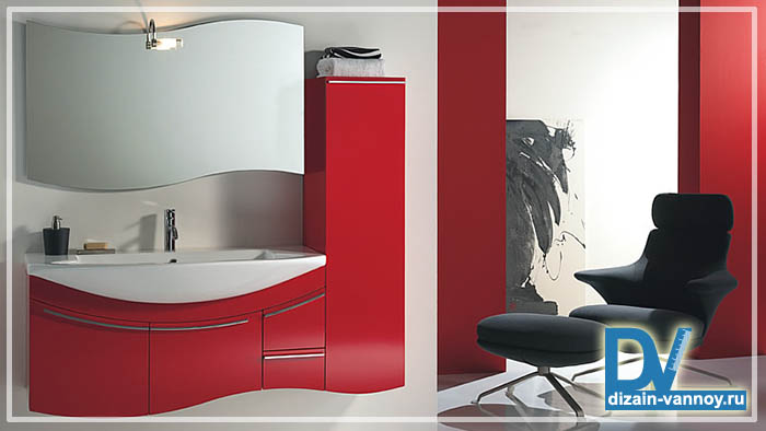 напольная мебель для ванной комнаты